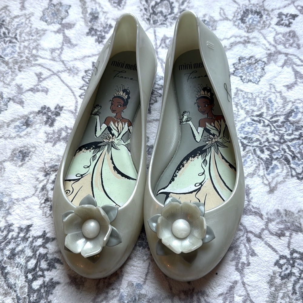 Mini Melissa Tiana shoes! Size 4 VGUC